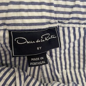 Boys Like New Oscar de la Renta Seersucker Suit - $75